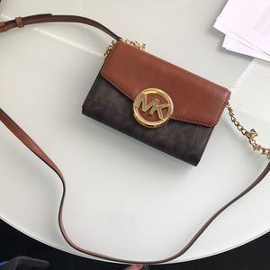 Michael Kors Over the Shoulder Clutch